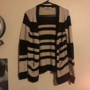 Forever 21 Striped Cardigan
